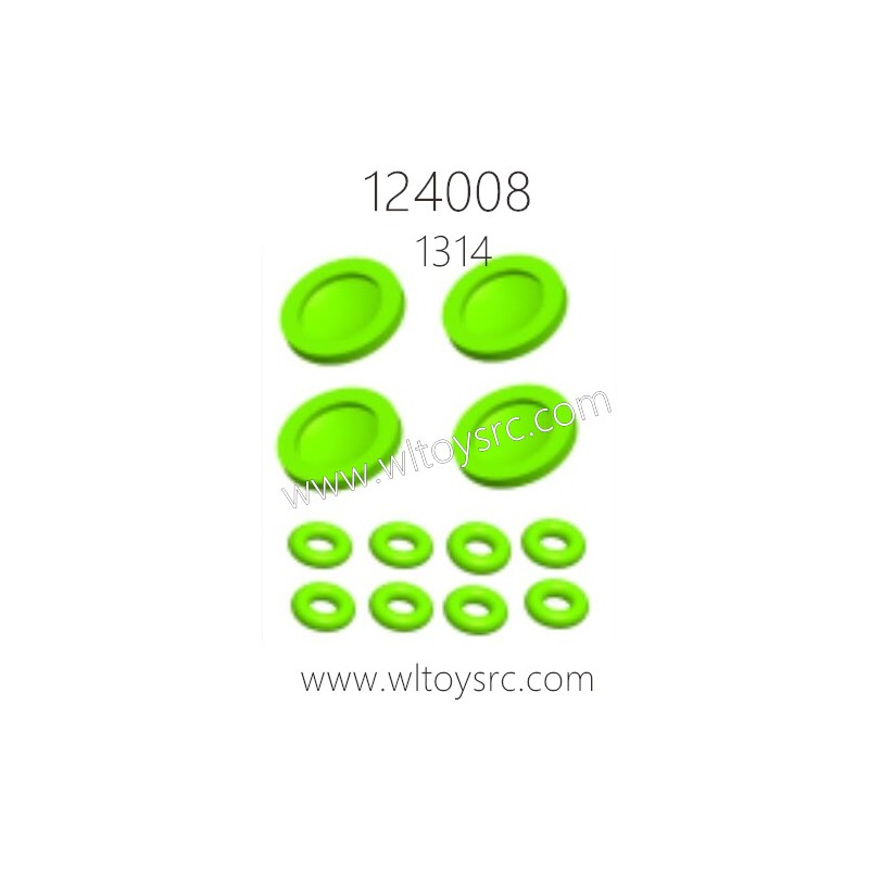 WLTOYS 124008 RC Car Parts 1314 Type 0 Assembly