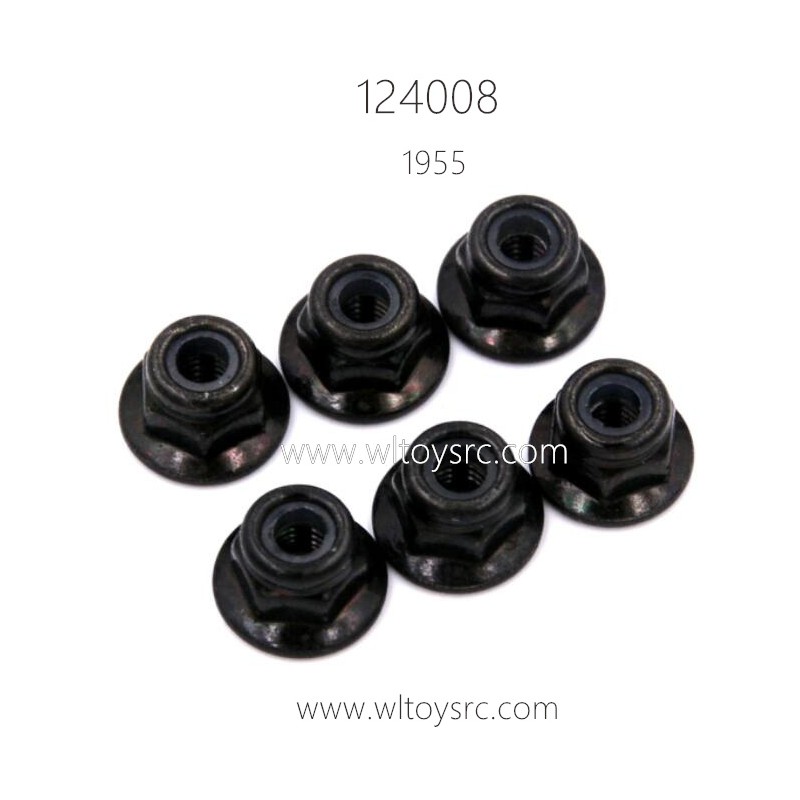 WLTOYS XKS 124008 Parts 1955 M3 Flange Nut