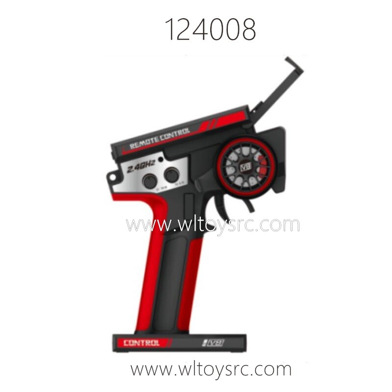 WLTOYS 124008 1/12 Speed RC Car Parts 2493-V8 Transmitter