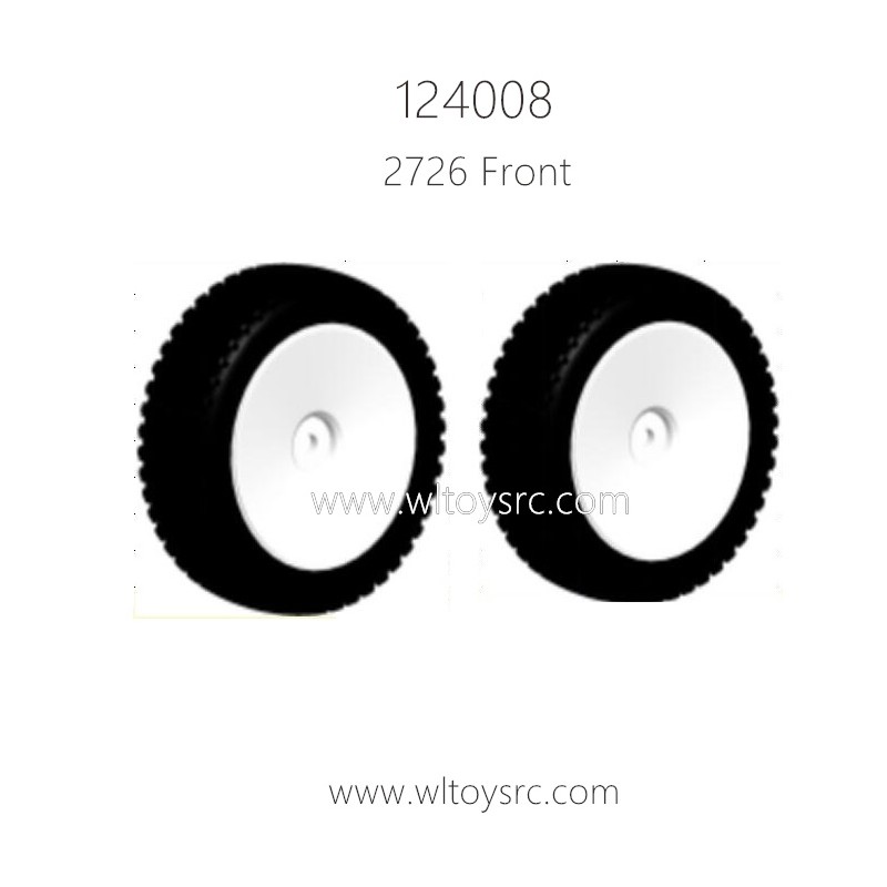 WLTOYS 124008 1/12 RC Car Parts 2726 Front Wheel kit