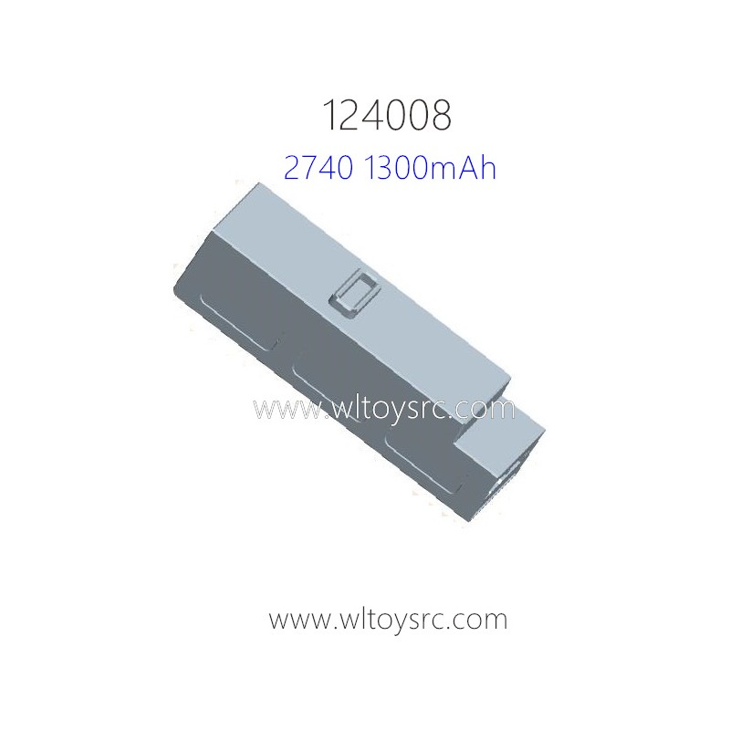 WLTOYS 124008 1/12 RC Car Parts 2740 11.1V 1300mAh Battery