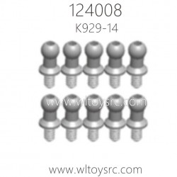 WLTOYS 124008 1/12 RC Car Parts K929-14 Ball Head 9.4X4