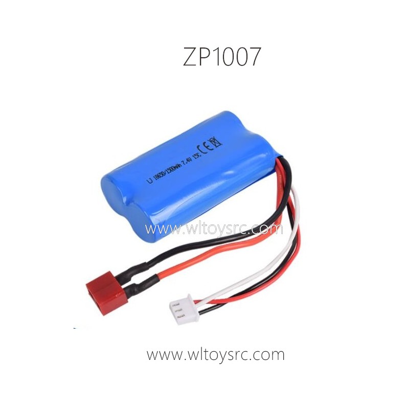 HB ZP1007 1/10 2.4Ghz 4WD RC Crawler Parts 7.4V Li-ion Battery