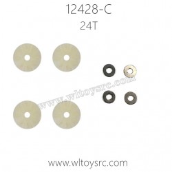 WLTOYS 12428-C Parts, 24T Bevel with Gasket
