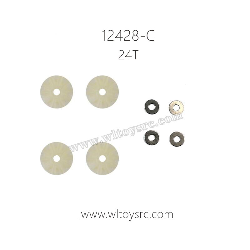 WLTOYS 12428-C Parts, 24T Bevel with Gasket