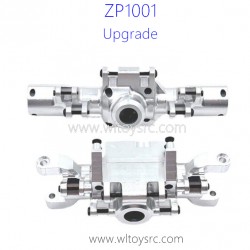 HB ZP1001 RC Crawler Upgrade Parts Front and Rear Axle Shell Silver