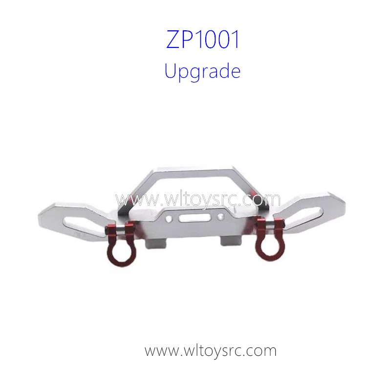 HB ZP1001 RC Crawler Upgrade Parts Front Protector Kit Silver