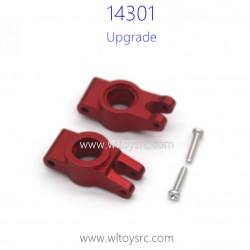 MJX HYPER Go 14301 Upgrade Parts Rear Wheel Cups Red