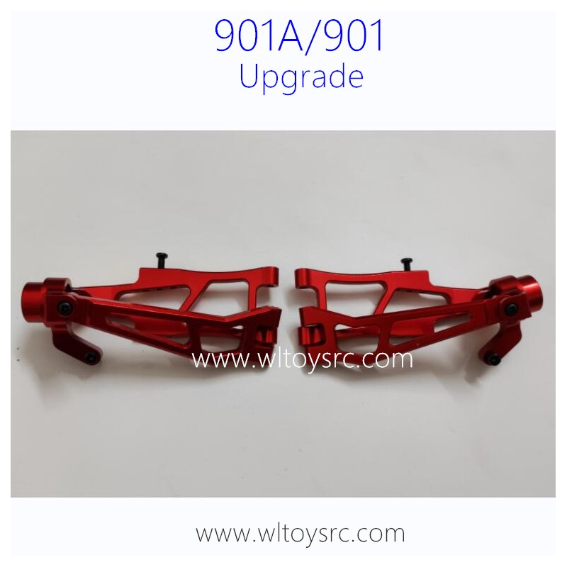 HBX 901A 901 Upgrade Parts Metal Front Swing Arm Kit Red