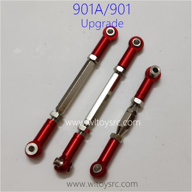 HAIBOXING HBX 901A Upgrade Parts Metal Connect Rod Red