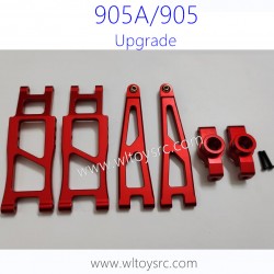 Haiboxing HBX 905A RC Car Upgrade Parts Rear Swing Arm set Red