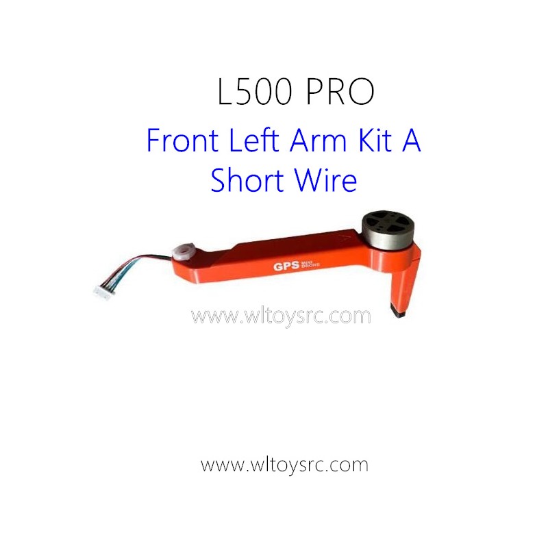 LYZRC L500 PRO Parts Front Left Arm A Short Wire