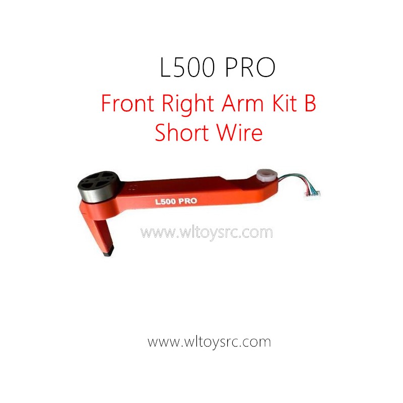 LYZRC L500 PRO Drone Parts Front Right Arm B Short Wire