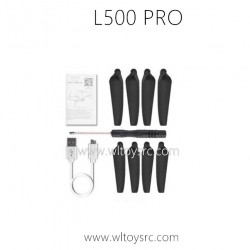 LYZRC L500 PRO Drone Parts Propeller and USB Charger
