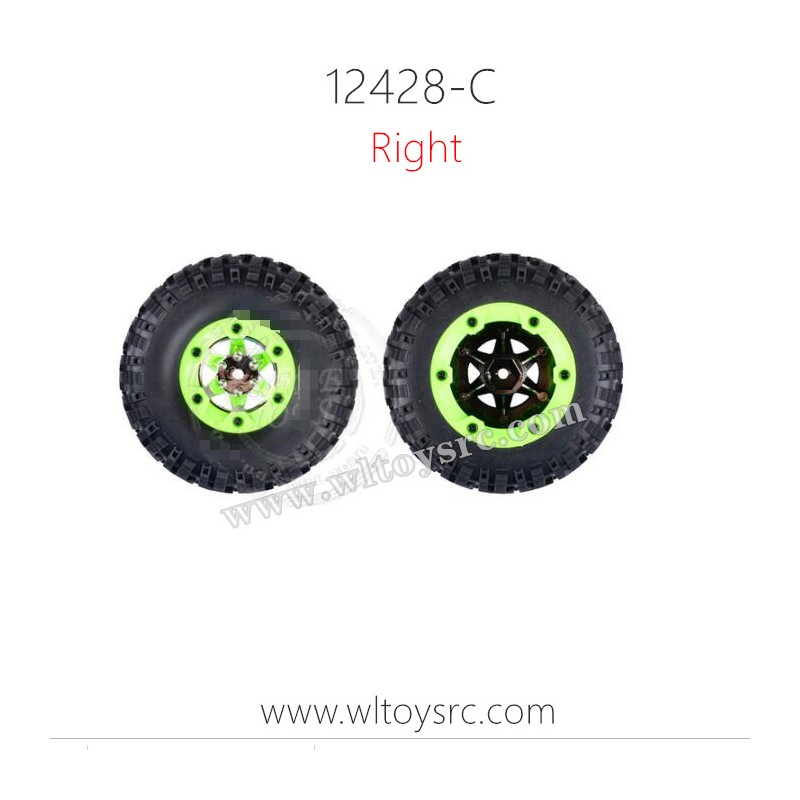 WLTOYS 12428-C Parts, Rihgt Wheels