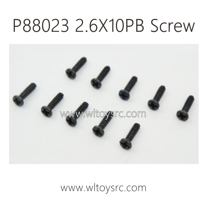 PXTOYS ENOZE 9200 9202 9203 Parts P88023 2.6X10PB Screw