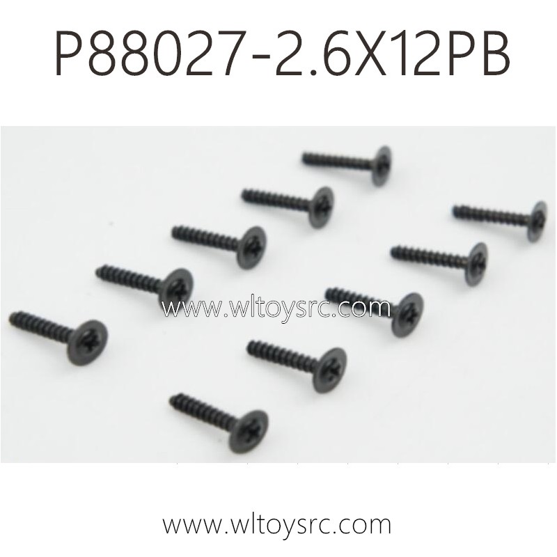 PXTOYS ENOZE 9200 9202 9203 Parts P88027 2.6X12PB Screw