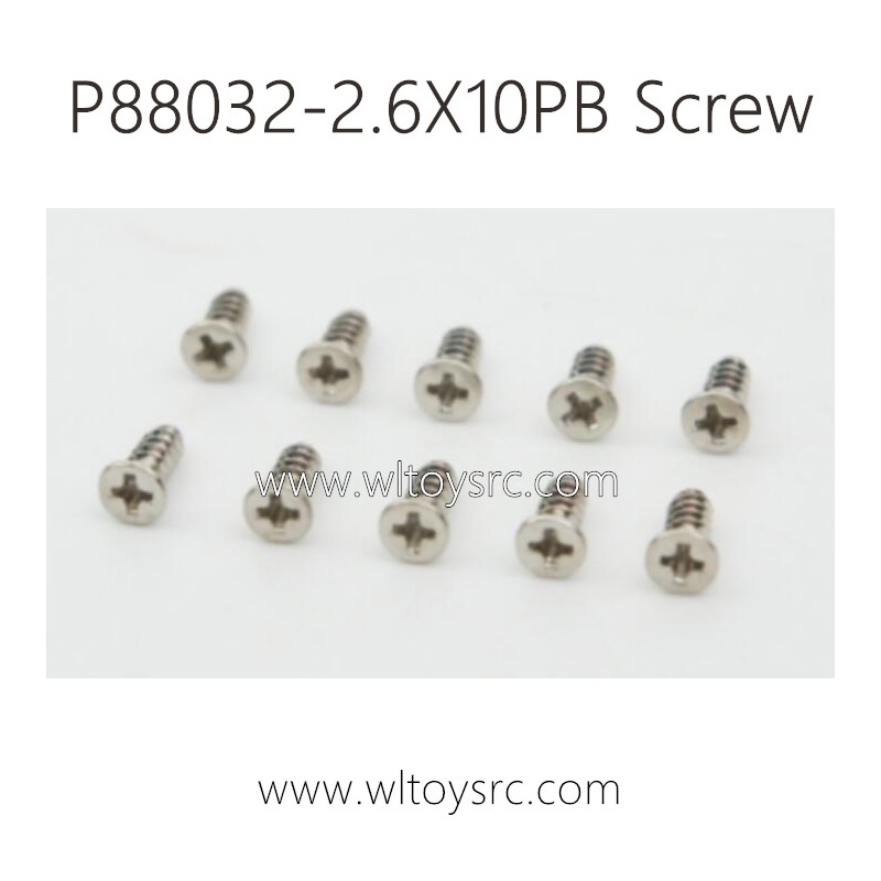 PXTOYS ENOZE 9200 9202 9203 9204E Parts P88032 2.6X10PB Screw