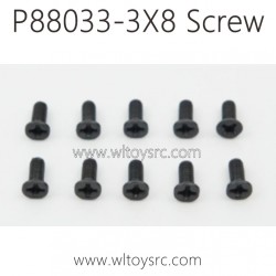 PXTOYS ENOZE 9200 9202 9203 9204E Parts P88033 3X8 Screw