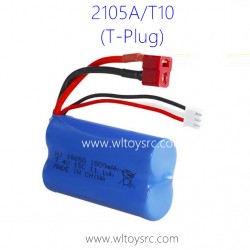 HBX 2105A Parts 7.4V 1500mAh Battery T-Plug
