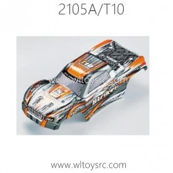 HBX 2105A T10 RC Car Parts Car Shell Orange