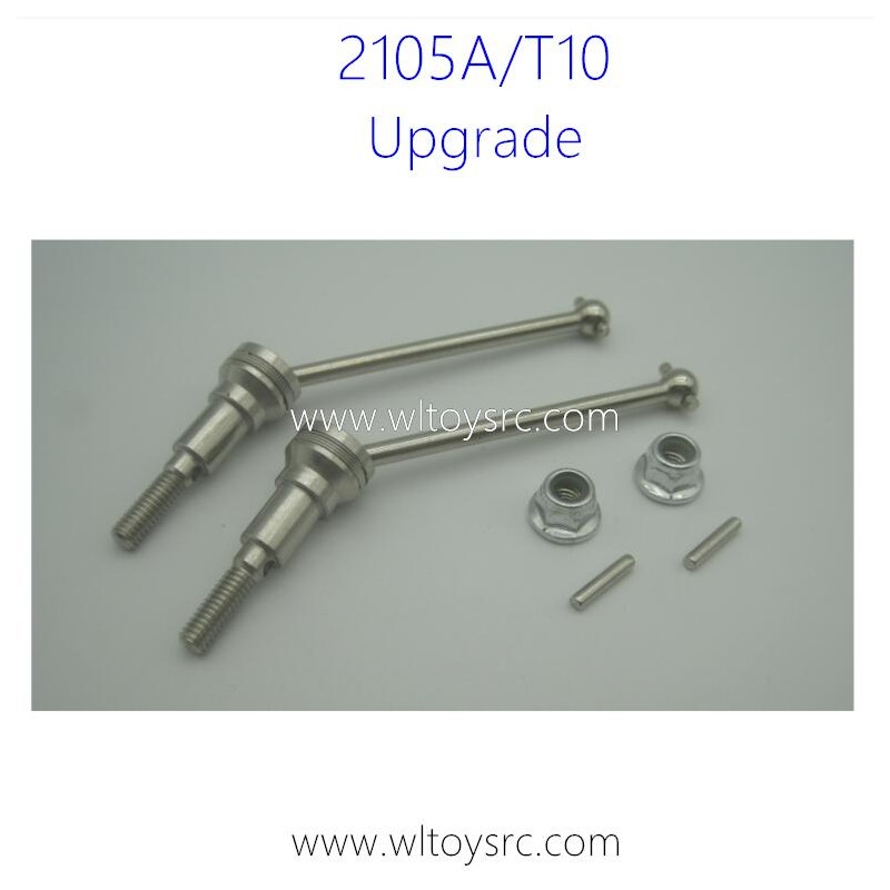 HBX 2105A T10 RC Car Parts M16105 Front Metal Universal Shafts Lock Nut M4