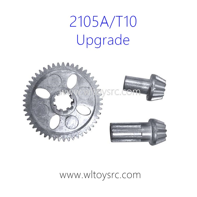 HAIBOXING 2105A T10 Parts M21052 Metal Large Gear+Active Bevel Gear Zinc alloy