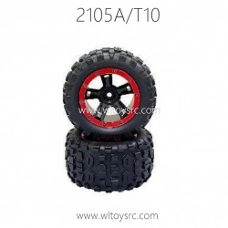 HAIBOXING 2105A RC Truck Parts M22052 Tires Asssembly
