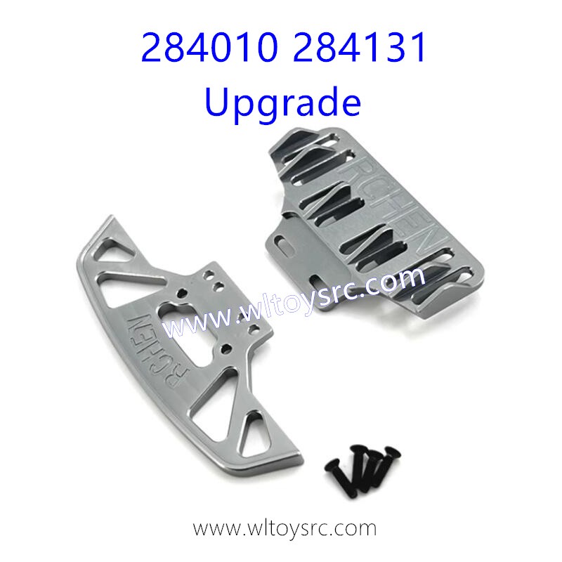 WLTOYS 284161 Upgrade Parts Front and Rear Protector Titanium