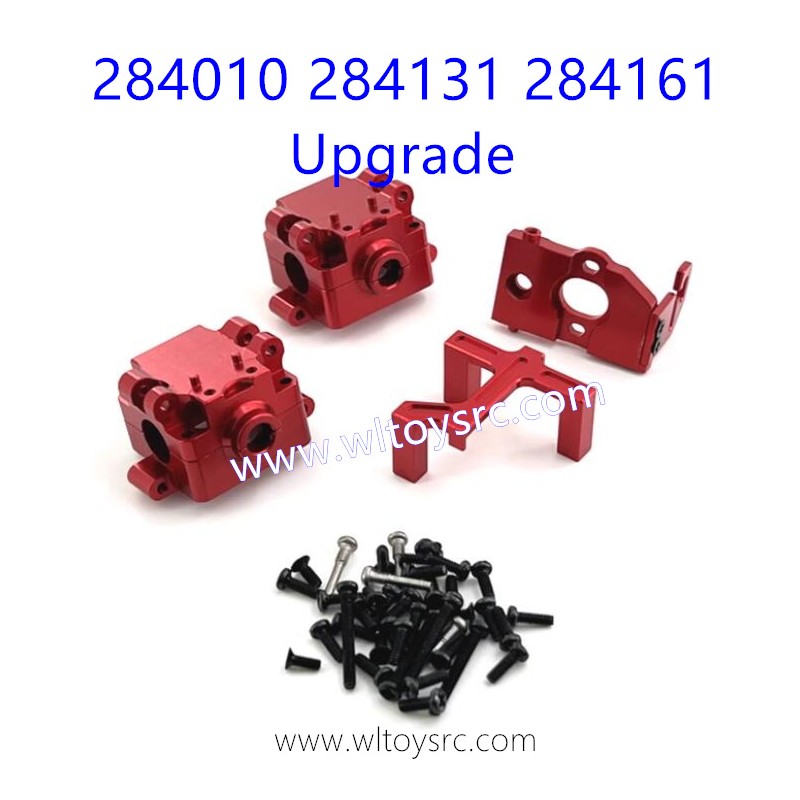WLTOYS 284010 284131 284161 Upgrade Parts Differential Box Red