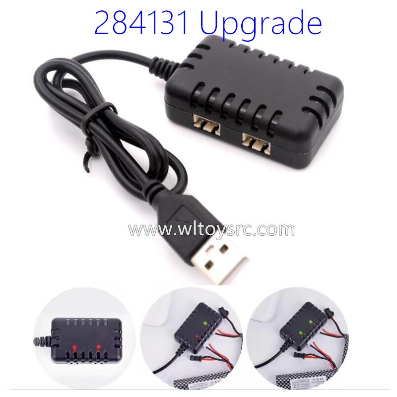 WLTOYS 284131 Upgrade Parts 1374 7.4V 2000mAh USB Charger