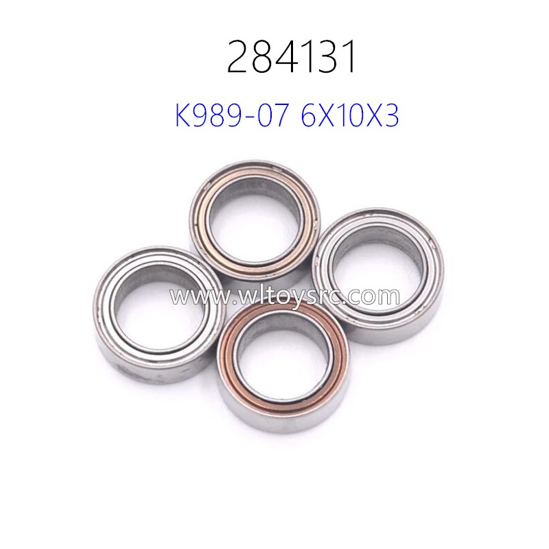 WLTOYS 284131 1/28 Drift Racing Parts K989-07 Bearing 6X10X3