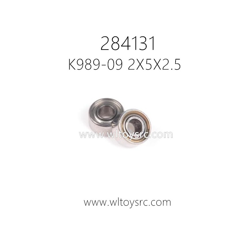 WLTOYS 284131 Parts K989-09 Bearing Set 2X5X2.5