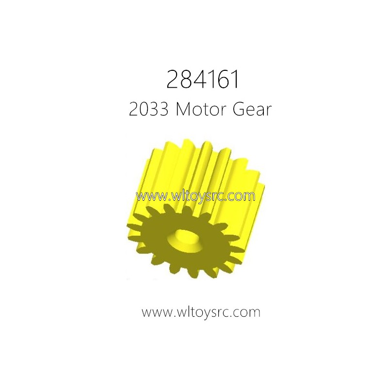 WLTOYS 284161 RC Truck Parts 2033 Motor Gear