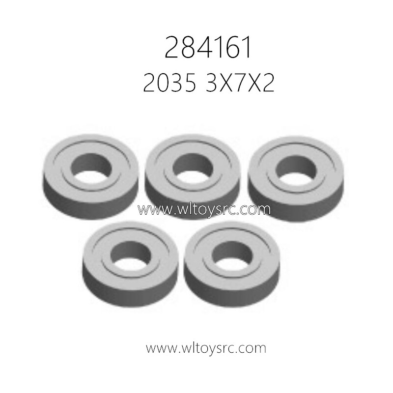 WLTOYS 284161 RC Truck Parts 2035 3X7X2 Bearing Set