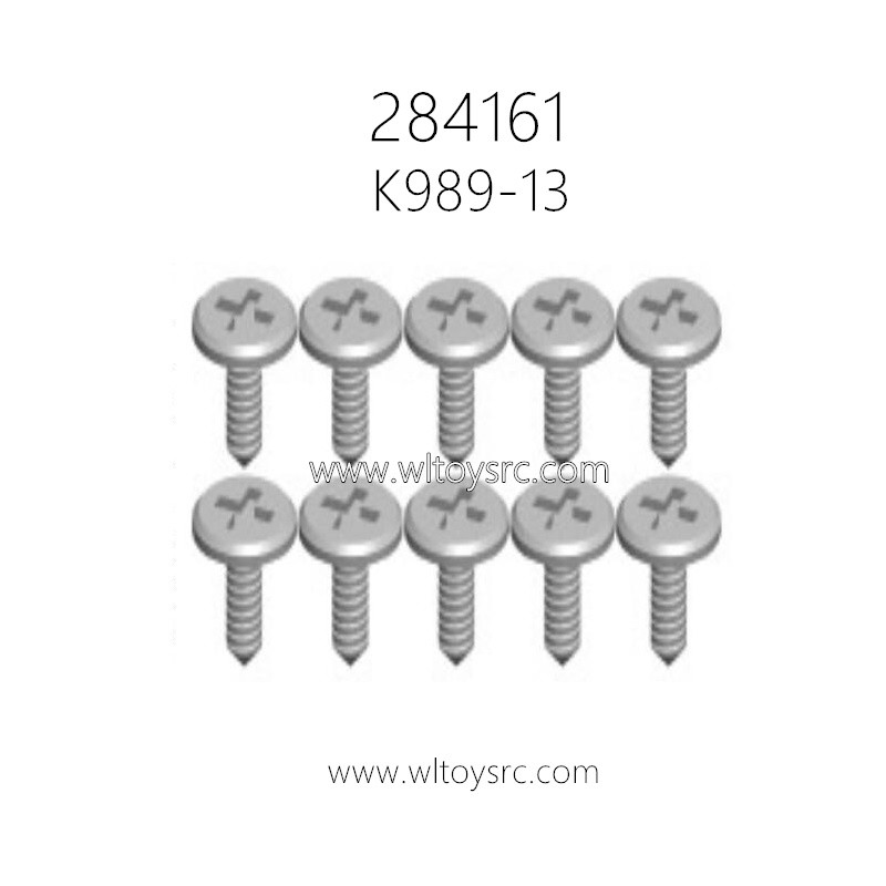 WLTOYS 284161 Racing RC Car Parts K989-13 Screws set