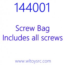 WLTOYS 144001 Parts Screws Pack including all the Screws