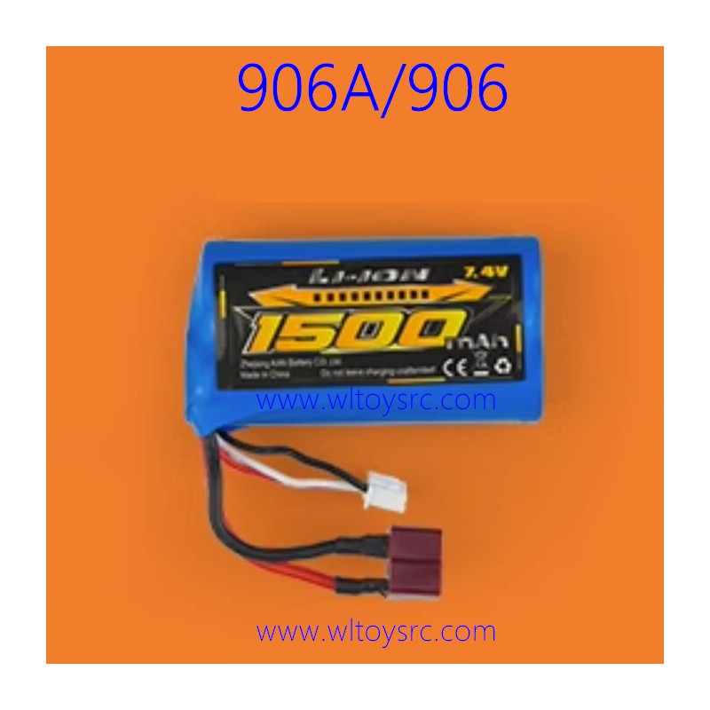 HAIBOXING HBX 906A RC Car Parts 7.4V Battery T-Plug