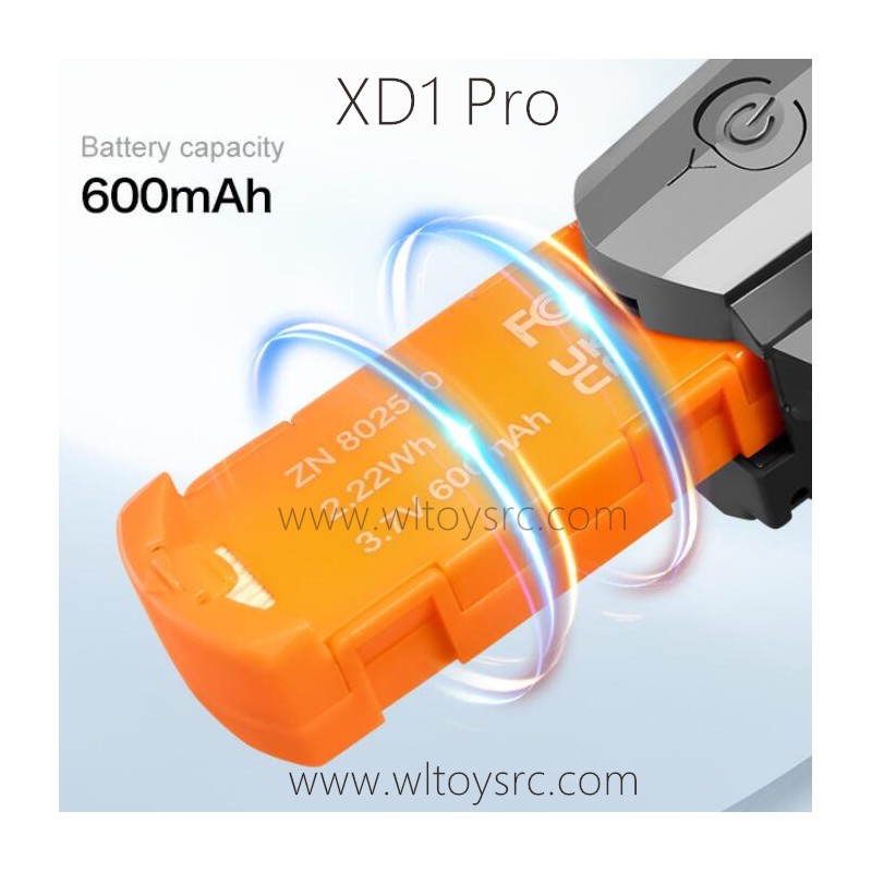 XD1 Pro Drone Parts 3.7V Battery 600mAh