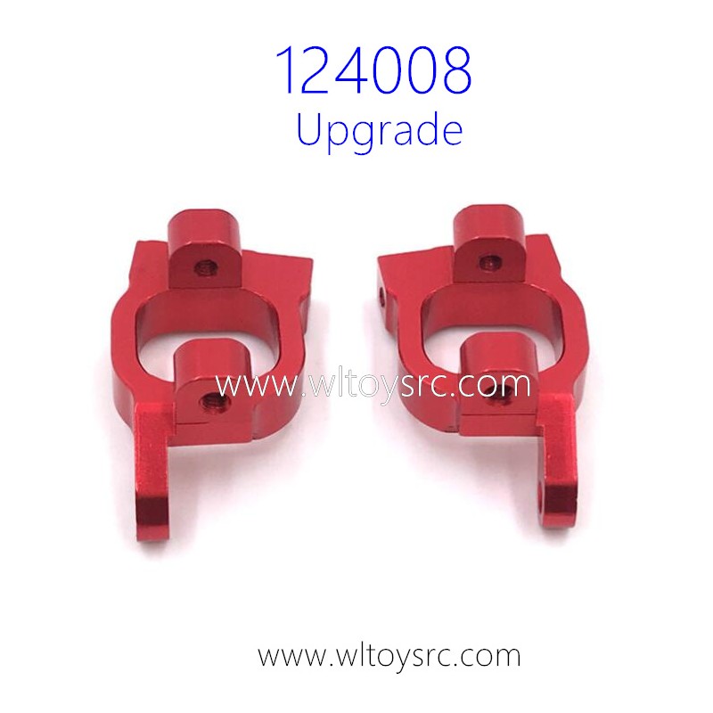 WLTOYS 124008 RC Car Upgrade Parts C-Type Cups Red