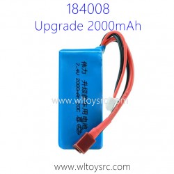 WLTOYS 184008 RC Car Upgrade Parts 7.4V 2000mAh Battery