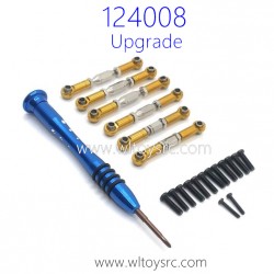 WLTOYS 124008 Racing RC Car Upgrade Parts Connect Rods