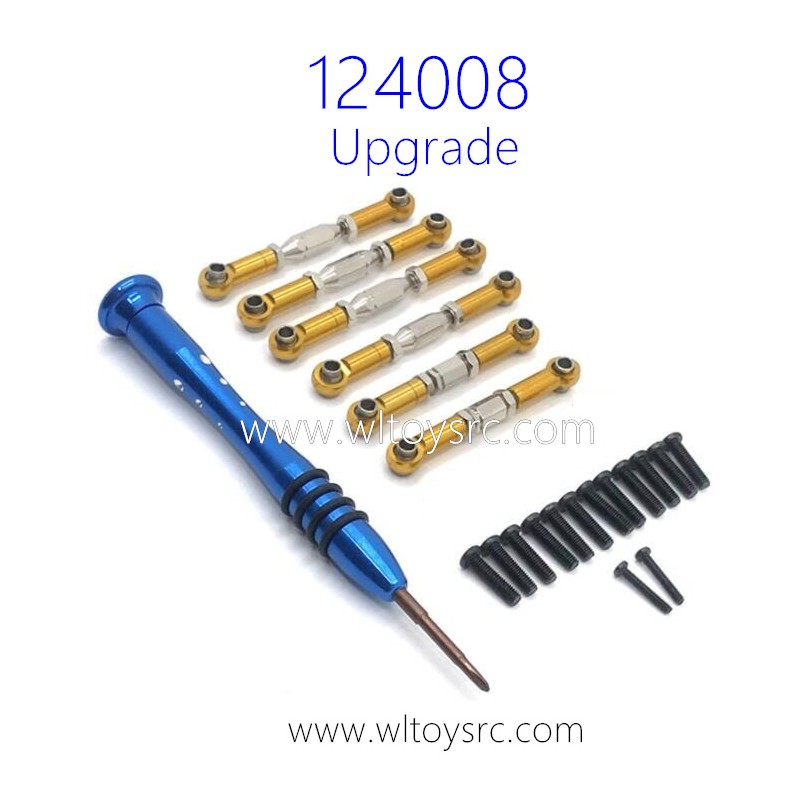WLTOYS 124008 Racing RC Car Upgrade Parts Connect Rods