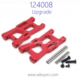 WLTOYS 124008 RC Car Upgrade Parts Swing Arm Red