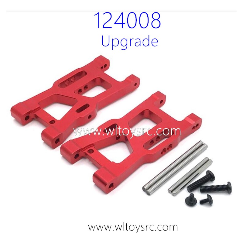 WLTOYS 124008 RC Car Upgrade Parts Swing Arm Red