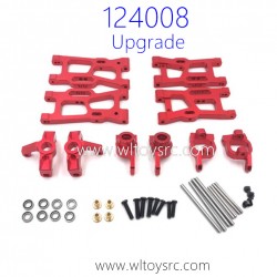 WLTOYS 124008 1/12 Racing RC Car Upgrade Parts List Red