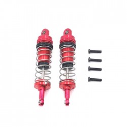 WLTOYS 124008 1/12 Racing RC Car Upgrade Parts Metal Shock Red