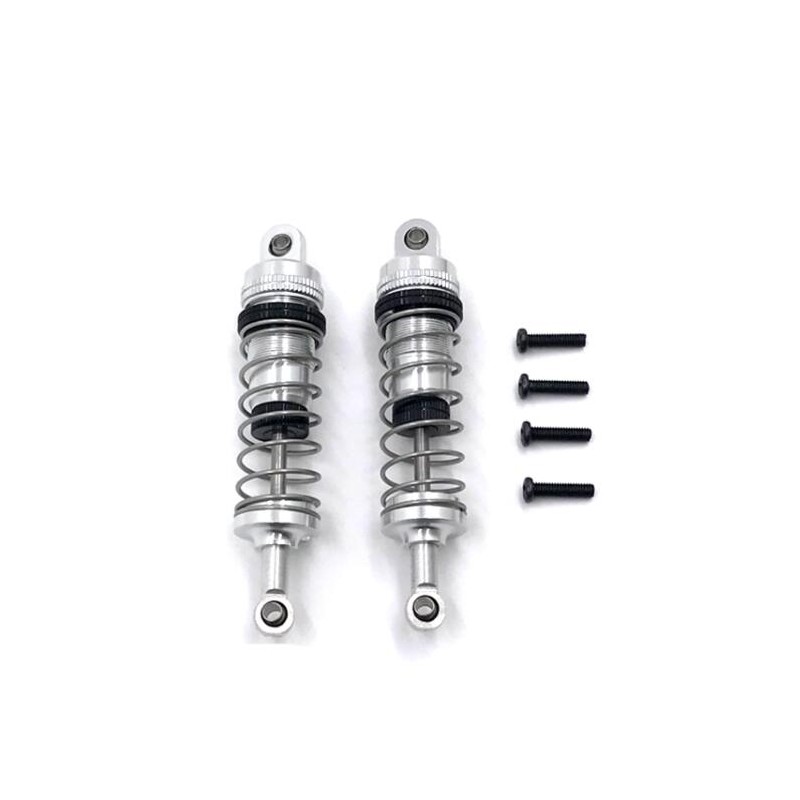 WLTOYS 124008 1/12 Racing RC Car Upgrade Parts Metal Shock Silver