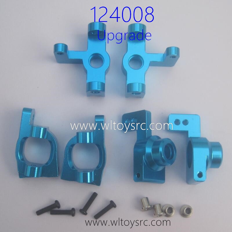 WLTOYS 124008 RC Car Upgrade Parts Front Steering Cups and Wheel Cup