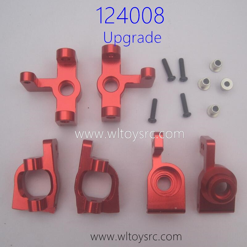 WLTOYS 124008 Upgrade Parts Front Steering Cups and Wheel Cup